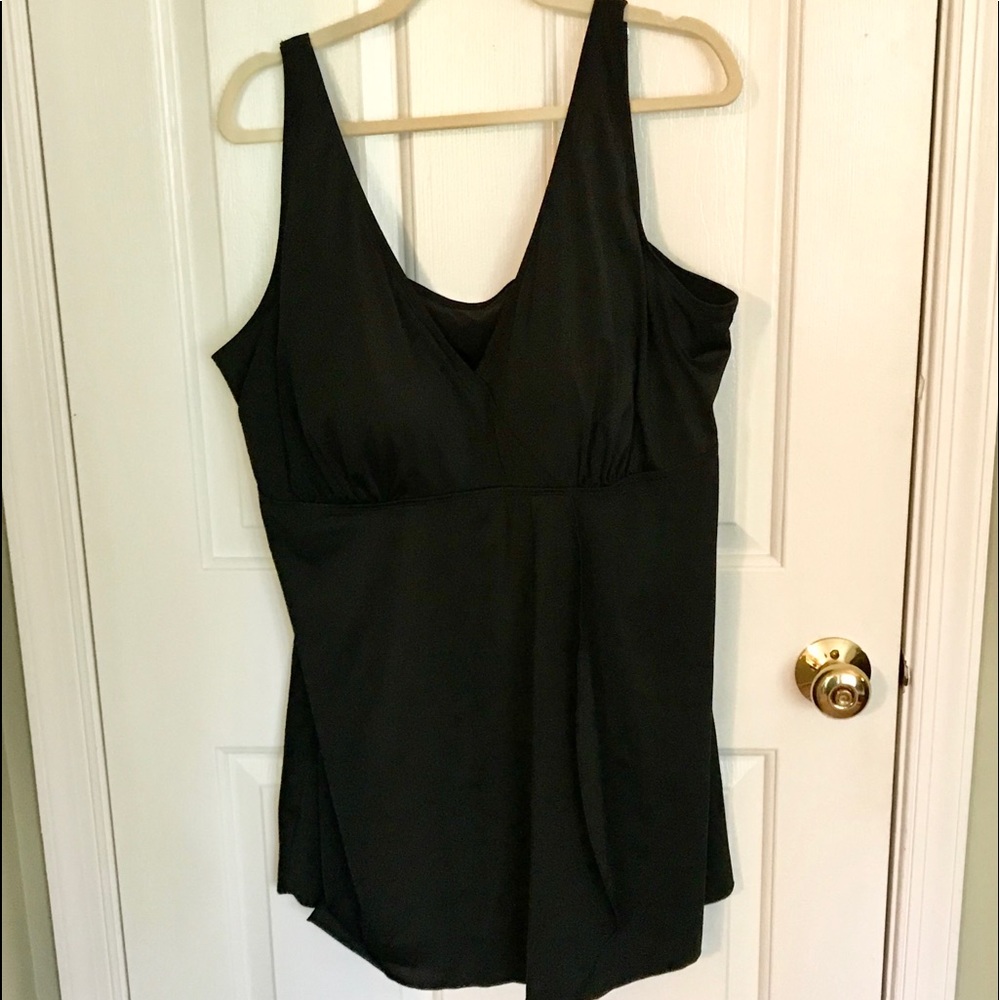 🌟HP🌟Swim365 Tulip Skirt Plus Swimsuit Swimdress  26W